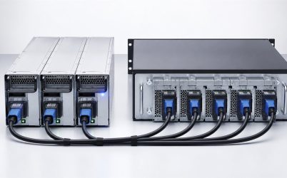N plus 1 redundant power supply module bank