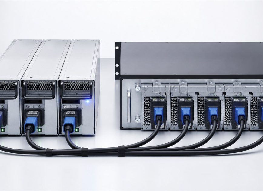 N plus 1 redundant power supply module bank