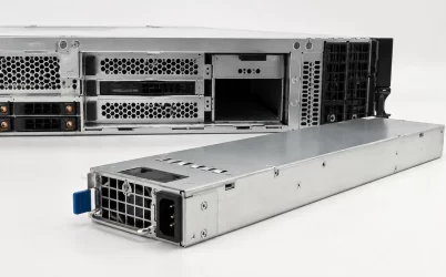 1200W Titanium Server PSU and Host Bay