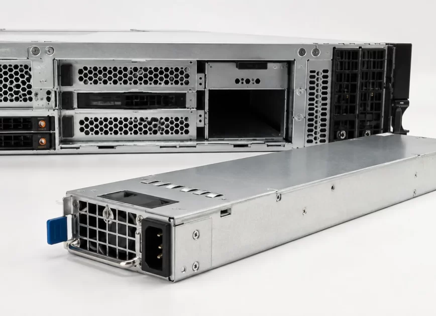 1200W Titanium Server PSU and Host Bay