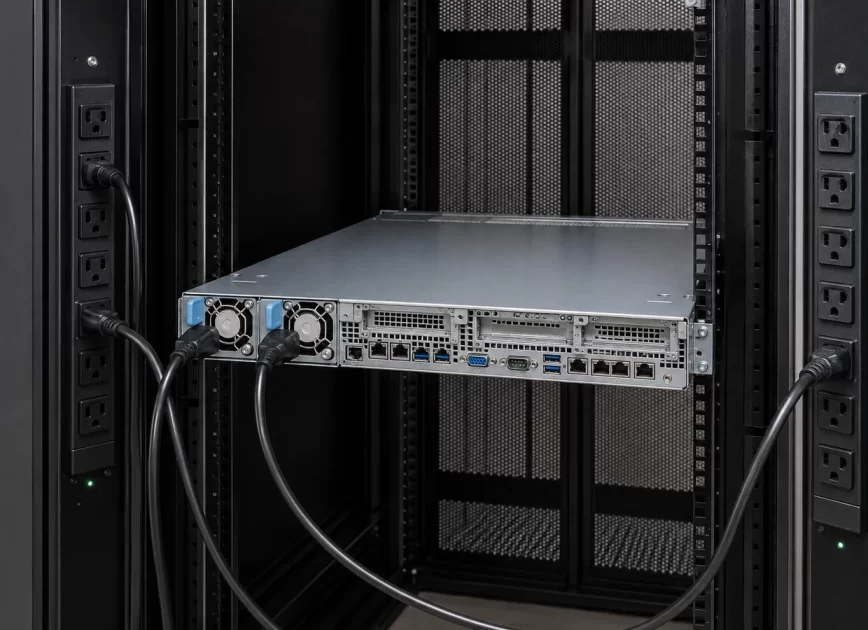 800W Dual Redundant Server Power Supply Rack