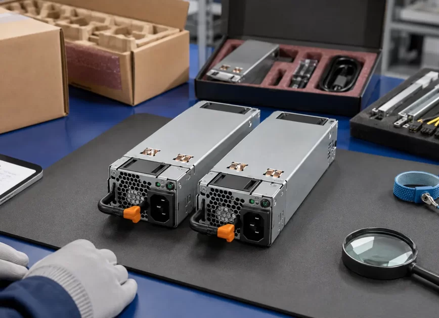 Ac redundant server psu supplier routes