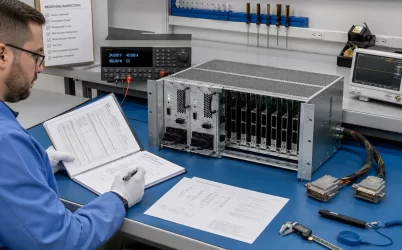 Complete CRPS redundant power backplane assembly with two hot-swap power modules in a server integration setting