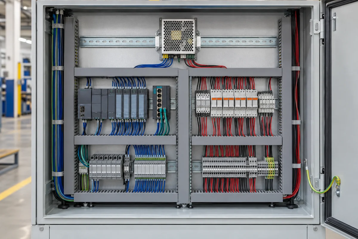 Controller and actuator supply branches