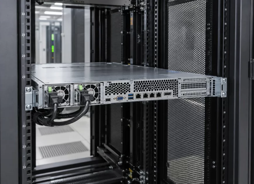 Gold efficiency server supply in rack