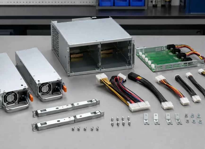 Modular redundant power assembly scope