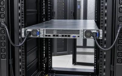 Redundant server power feed configuration
