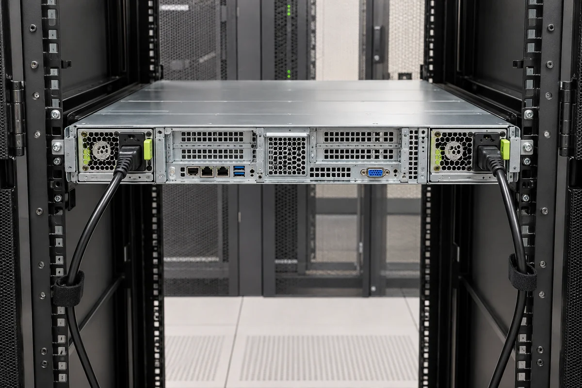 Redundant server PSU pair