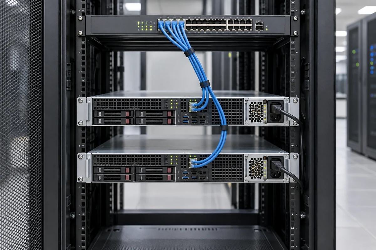 Separate application server nodes