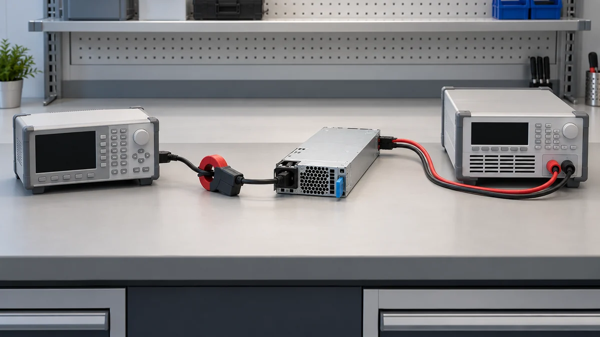 Server PSU AC input current measurement