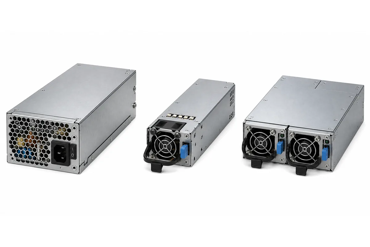 Server PSU claim-to-evidence relationship linking module, host, PDB, documentation, and rack conditions