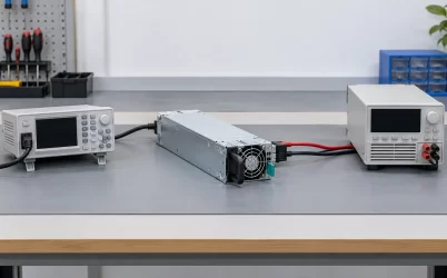 Server PSU input and output current