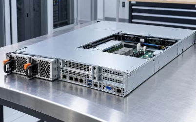 Server PSU management backplane