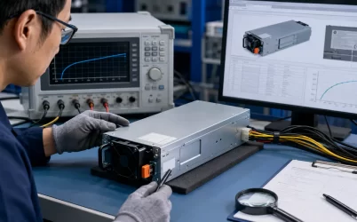 Server psu rating and certification verification