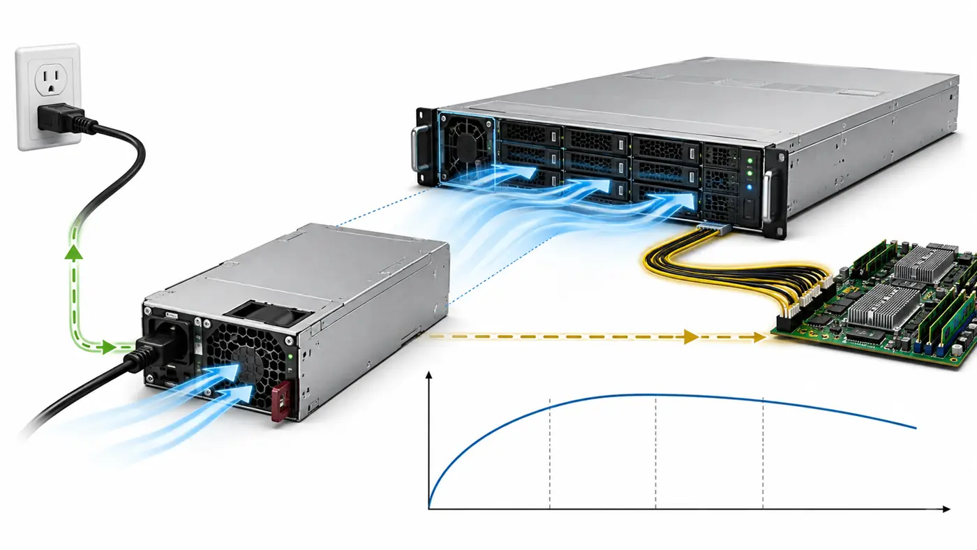 three record audit linking a server psu model to certification and host support