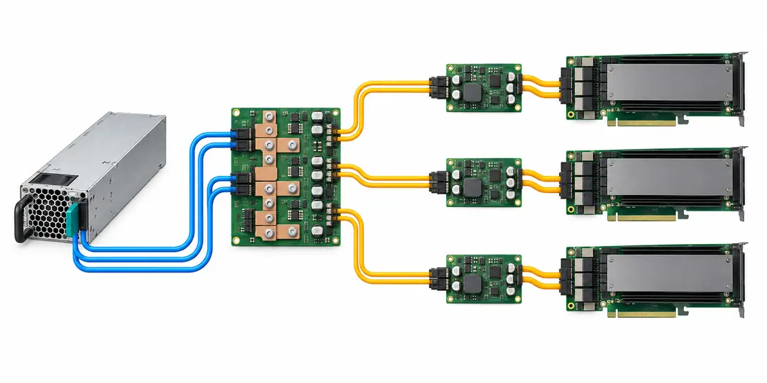 54v distribution and local converters