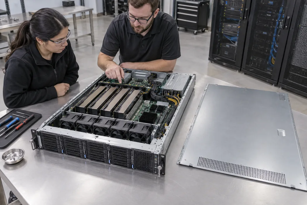 Accelerator server power path inspection