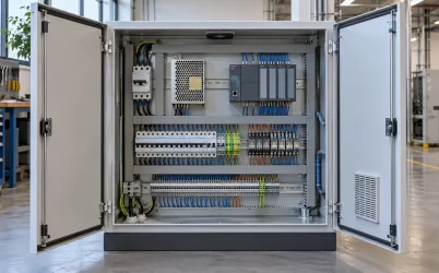 Industrial control cabinet power supply diagnostics