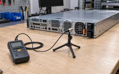 Rack server PSU inlet air temperature
