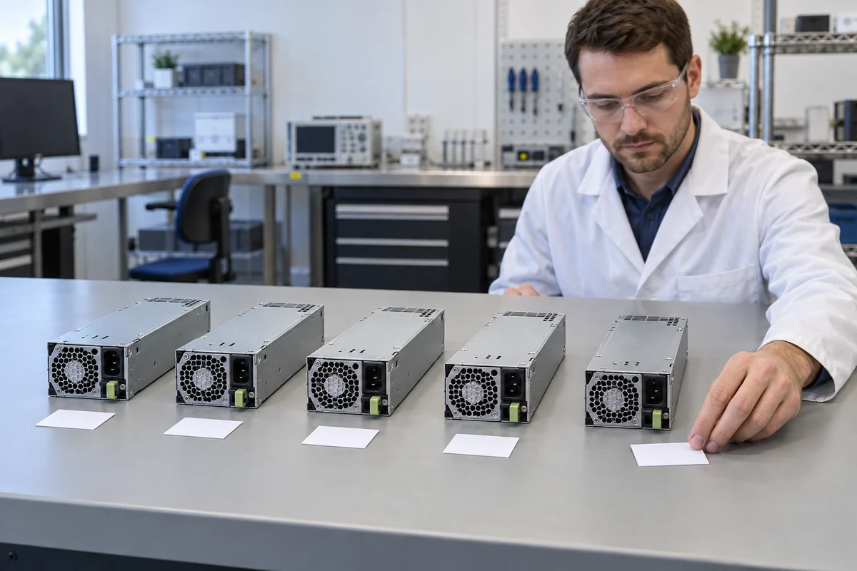 Server PSU fleet sample inspection