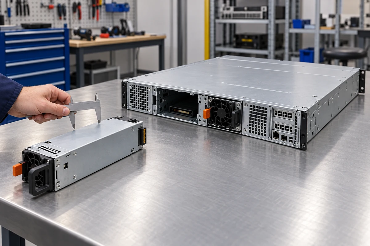 server psu module and complete chassis fit