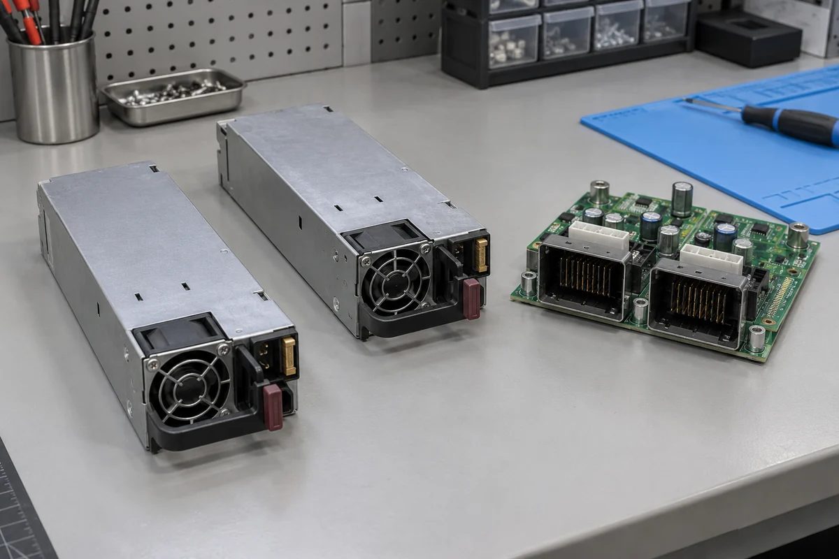 Server PSU module and distribution board
